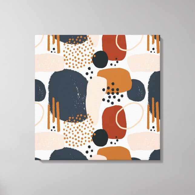 Minimalistiskt konst-Kanvastryck Canvastryck (Framsida)