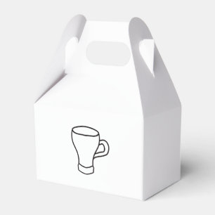 Minimalistiskt konsthantverk presentaskar
