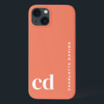Minimalistiskt korallpsiga monogram<br><div class="desc">Personligen iphone case kombinerar stil och fungerar, skapar det som ett måste för alla som söker iphone case sött och unikt. Designad för dem som kärlek iphone case sött girig och iphone case söt rosa, lägger fodral till lite elegans till din enhet. Perfekt för söt skolförråd och back to school...</div>