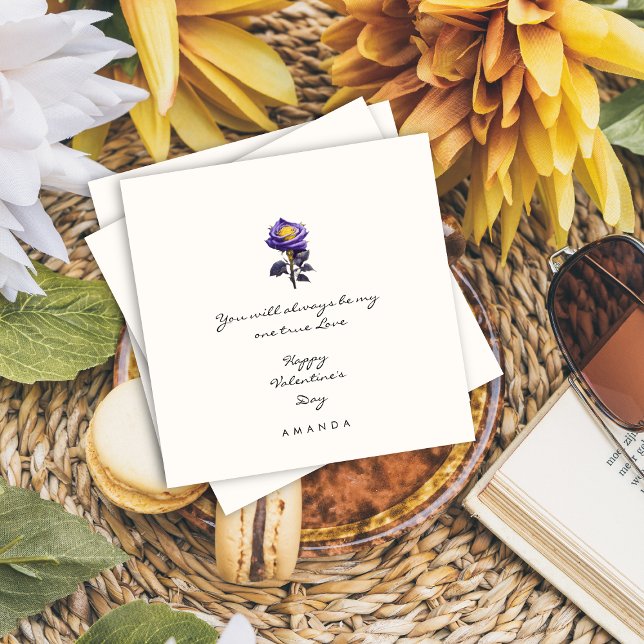 Minimalistiskt kort för Cute Ro Boykompis Valentin (Skapare uppladdad)