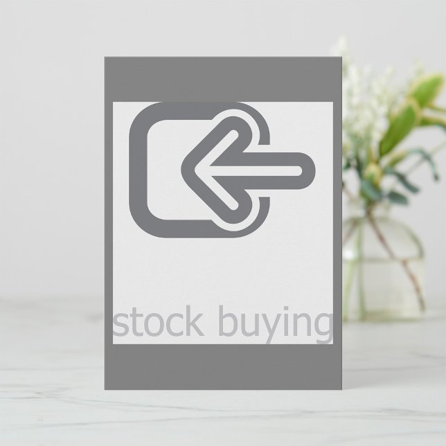 Minimalistiskt Lagrar som köper modern finansiell  Inbjudningar (Skapare uppladdad)