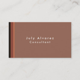 Minimalistiskt linne med enkel Elegant Visitkort