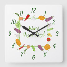 Minimalistiskt ljus på Internationella grönsaksdag