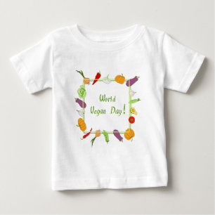 Minimalistiskt ljus på Internationella grönsaksdag T Shirt