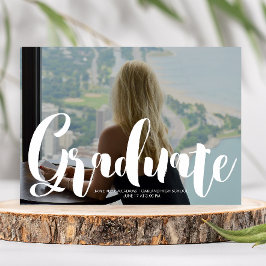 Minimalistiskt meddelande om foto Studenten