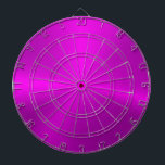 Minimalistiskt metallisk Shock rosa Struktur Darttavla<br><div class="desc">Elegantens metalliska shock rosa borstat aluminiumutseende med struktur. Minimalistisk enkel modern,  slimmad design.</div>