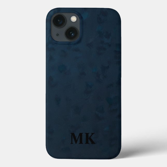 Minimalistiskt Modern Initial Monogram (Baksida)