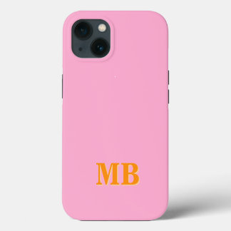 Minimalistiskt Modern Initial Monogram