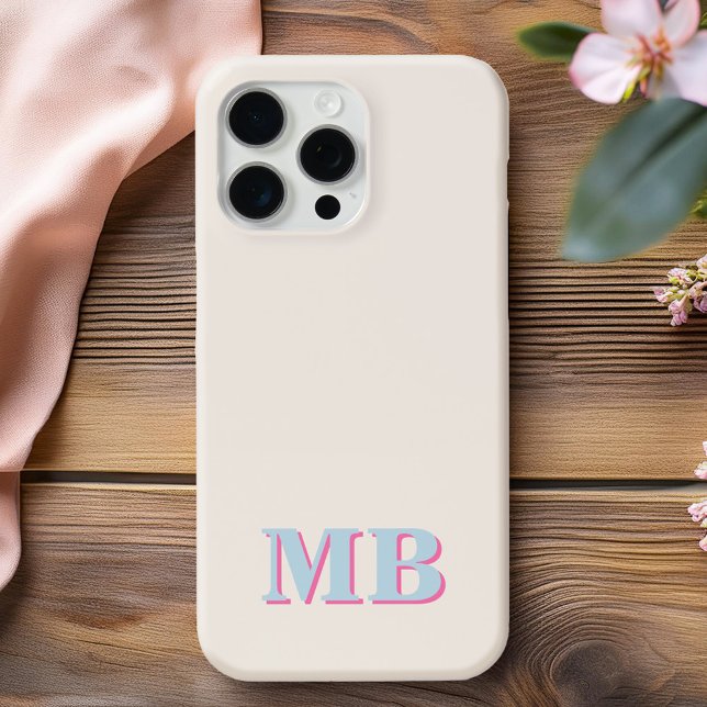 Minimalistiskt Modern Initial Monogram (Skapare uppladdad)