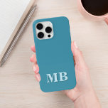 Minimalistiskt Modern Initial Monogram<br><div class="desc">Minimalistiskt,  Modern,  första monogram-telefonväska. Skapa din egen personlig iphone case med anpassningsbar initial namn.</div>