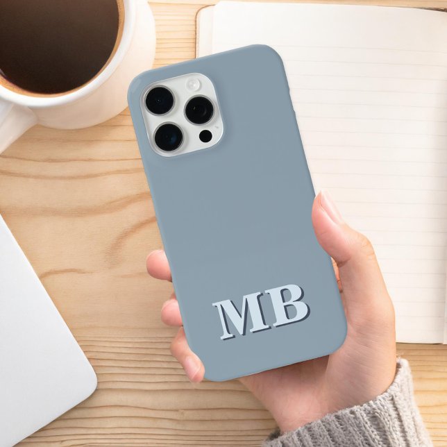 Minimalistiskt Modern Initial Monogram (Skapare uppladdad)