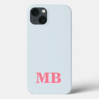 Minimalistiskt Modern Initial Monogram