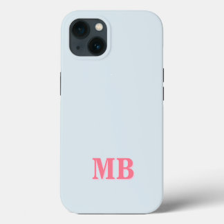 Minimalistiskt Modern Initial Monogram