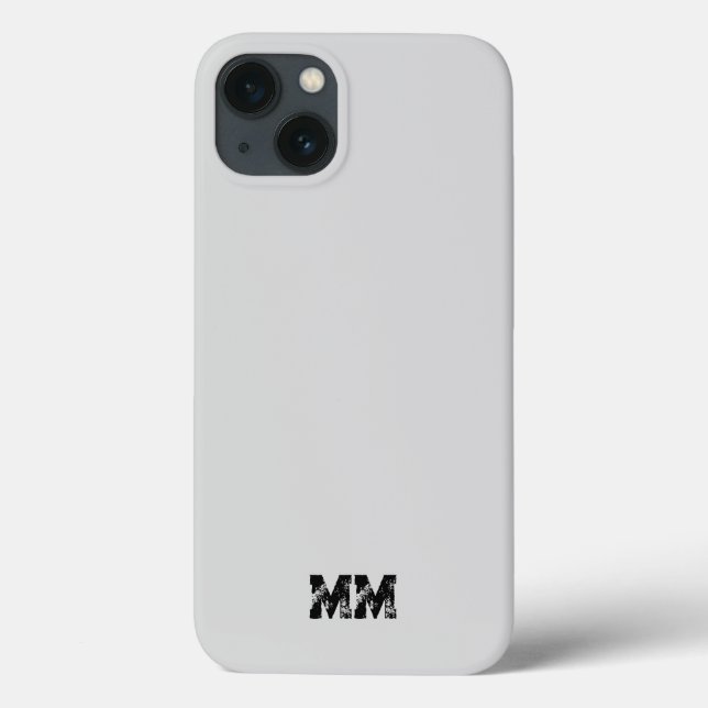 Minimalistiskt Modern iphone case (Baksida)