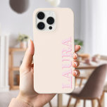 Minimalistiskt Modern Monogram<br><div class="desc">Blått,  minimalistiskt,  Modern Monogram-telefonväska. Skapa din egen personlig iphone case med eget namn monogram.</div>