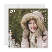 Minimalistiskt Modern Photo Collage Studenten