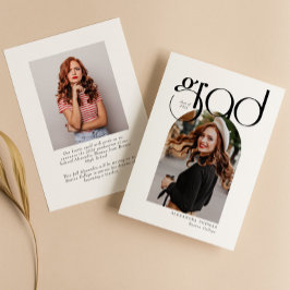 Minimalistiskt Modern Simple Arch Photo Studenten Meddelande