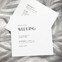 Minimalistiskt Modern Square Art Deco All One Bröl