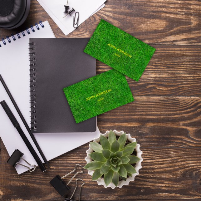 Minimalistiskt Modern Trainer Golf-Affärskort Visitkort (Minimalistic Modern Trainer Golf Business Card )