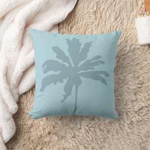 Minimalistiskt Modern Tropical Handflatan Träd som Kudde