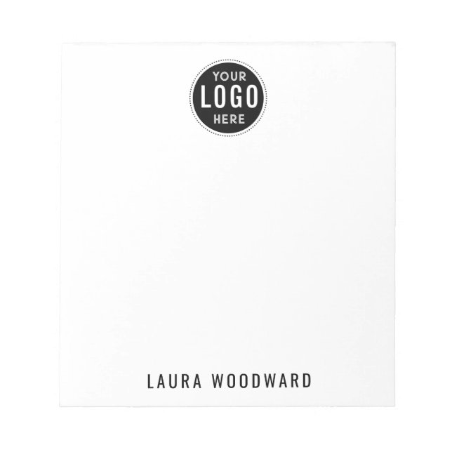 Minimalistiskt modernt Anteckningsblock med enkel  (Framsida)