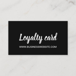 Minimalistiskt modernt förmånskort för trendiget visitkort
