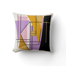 Minimalistiskt modernt geometriskt triangelmonogra