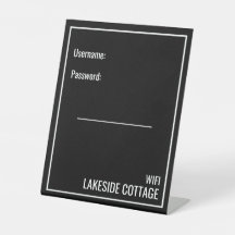 Minimalistiskt, modernt, svart, platsberoende, Wi-