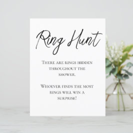 Minimalistiskt Möhippa Ring Hunt-spel