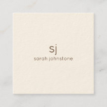 Minimalistiskt monogram