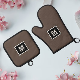 Minimalistiskt monogram initialt enkelt Modern Rus