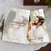 Minimalistiskt monogramfoto | Svart