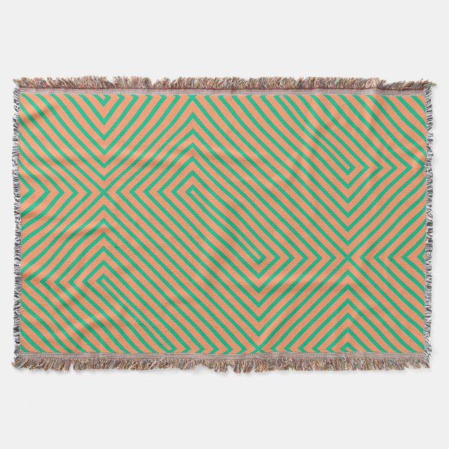 Minimalistiskt mönster mysfilt (Framsidan)