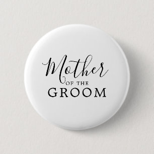 Minimalistiskt Mor i Groom-Möhippan Knapp