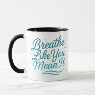 "Minimalistiskt Motivational Mugg - Elegant Script