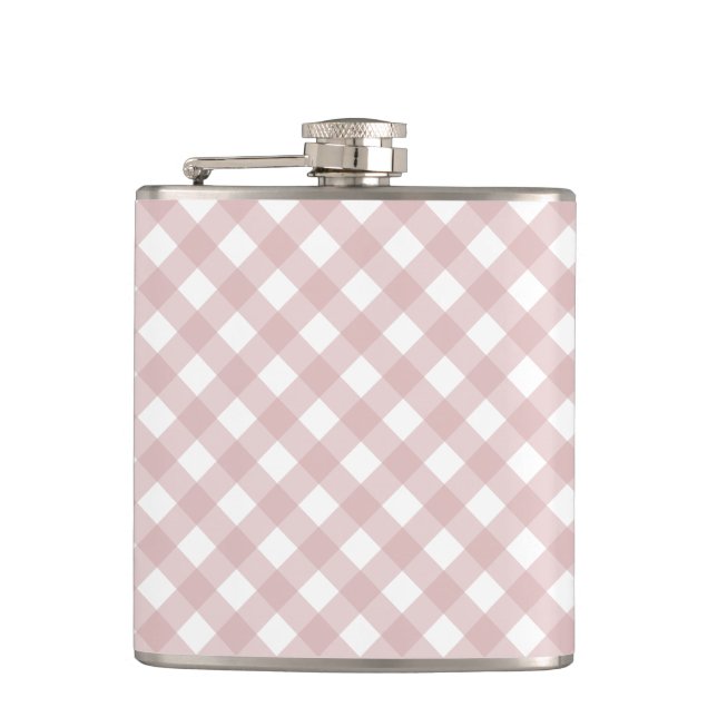 Minimalistiskt MUT-Rosa Mönster Fickplunta (Framsidan)