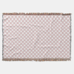 Minimalistiskt MUT-Rosa Mönster Filt