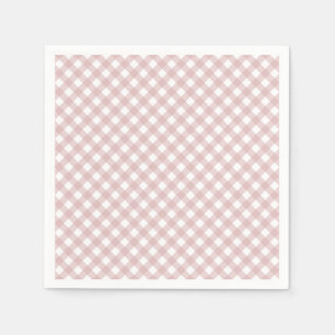 Minimalistiskt MUT-Rosa Mönster Pappersservett