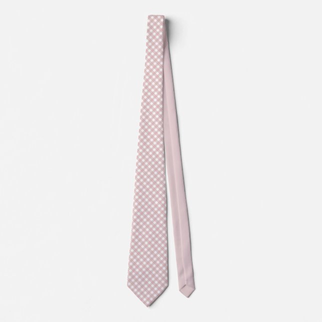 Minimalistiskt MUT-Rosa Mönster Slips (Framsida)