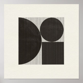 Minimalistiskt objekt 02 Poster