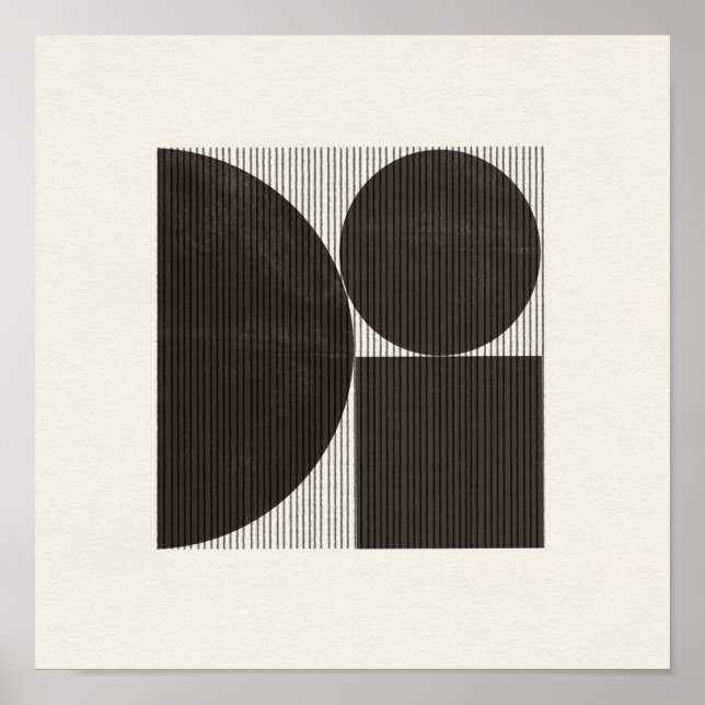 Minimalistiskt objekt 02 Poster (Framsidan)