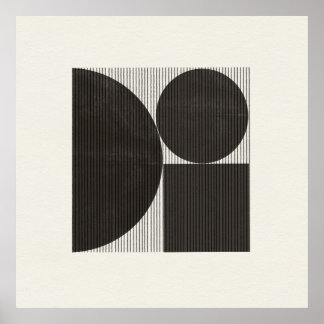 Minimalistiskt objekt 02 poster