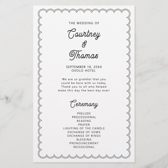 Minimalistiskt och enkelt, skalopaliserat gräns-pr (Framsida)