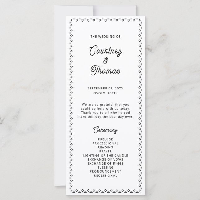 Minimalistiskt och enkelt, skalopaliserat gräns-pr (Framsida)