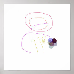 Minimalistiskt och geometriskt poster