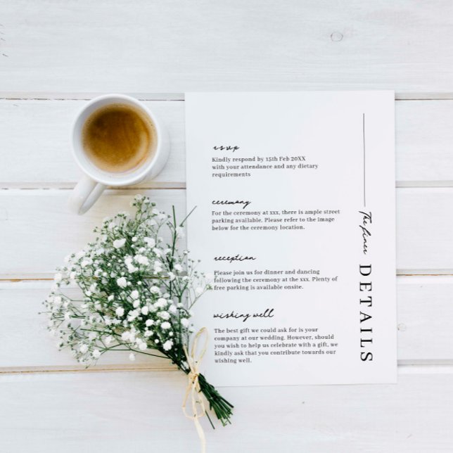 Minimalistiskt och modernt, enkelt detaljerat visi inbjudningar (Skapare uppladdad)