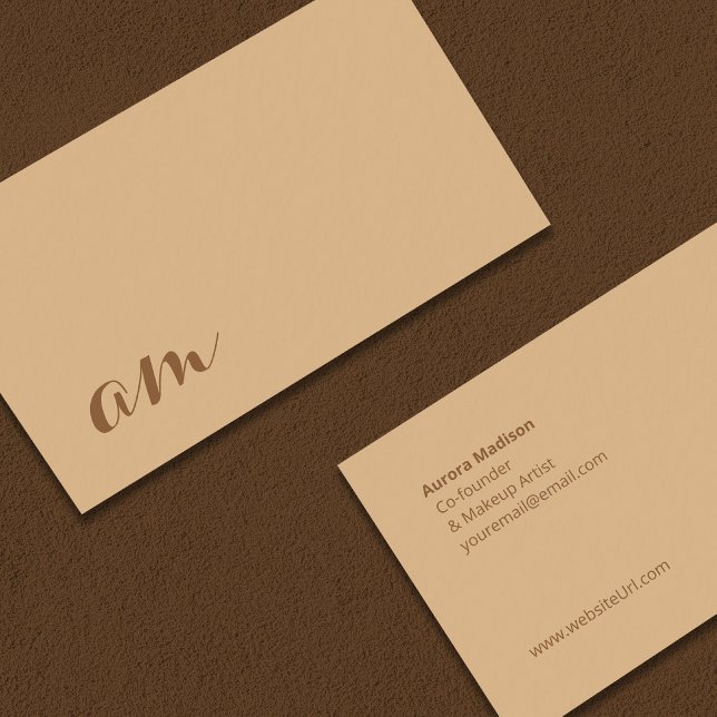 Minimalistiskt och vackert enkelt Affärskort Visitkort (Minimalistic and Beautiful Simple Business Card)