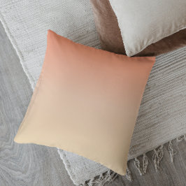 Minimalistiskt Ombre Desert Dusk Kudde