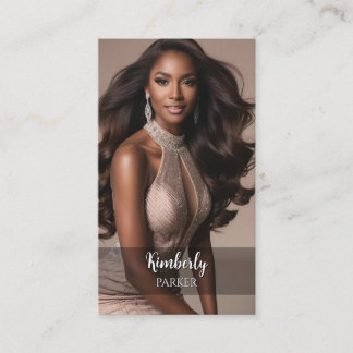 Minimalistiskt övertoningsAffärskort Visitkort