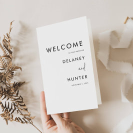 Minimalistiskt Pappert program för svart/vitt